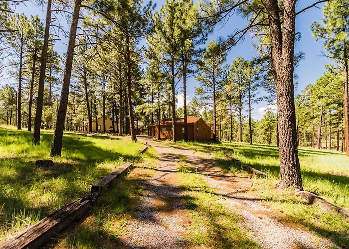 Deer Meadows: Adorable, Centrally Located Ruidoso Cabin With Private Hot Tub!